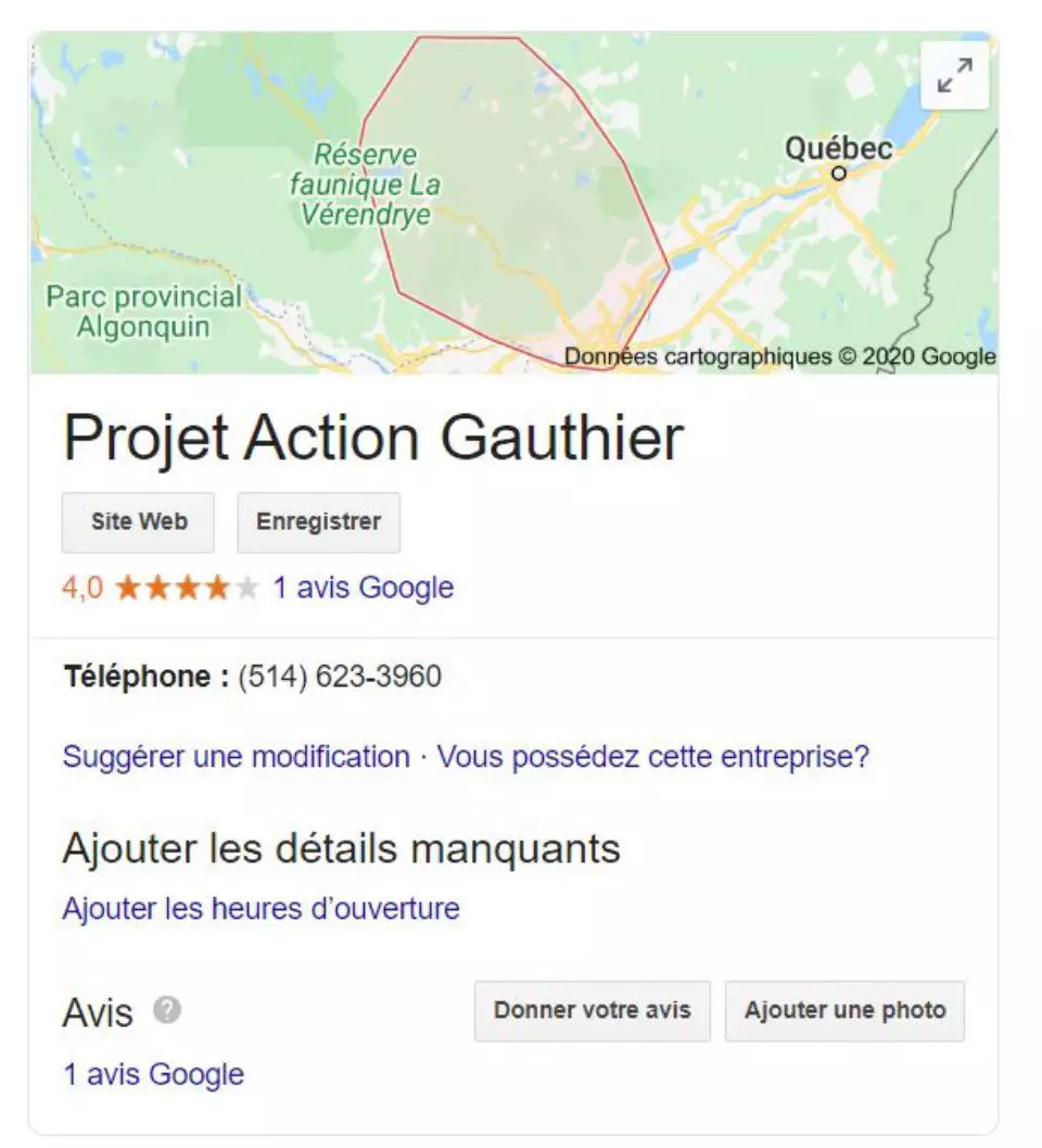 Projet Action Gauthier 5